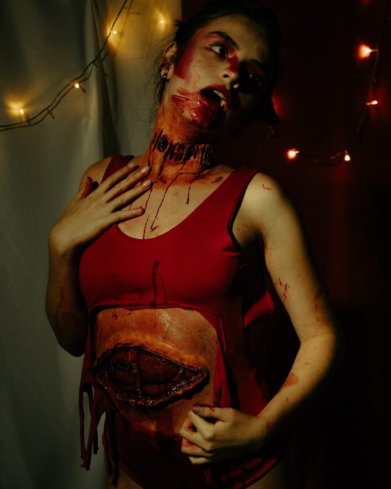 Maquillaje de efectos especiales FX y Halloween en Medellín